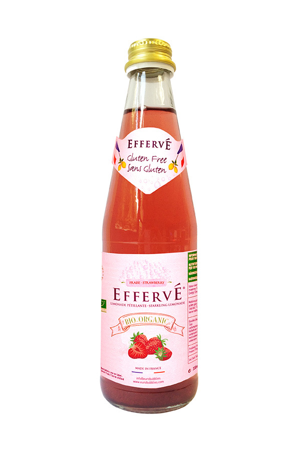 EFFERVÉ Organic Strawberry 330ml